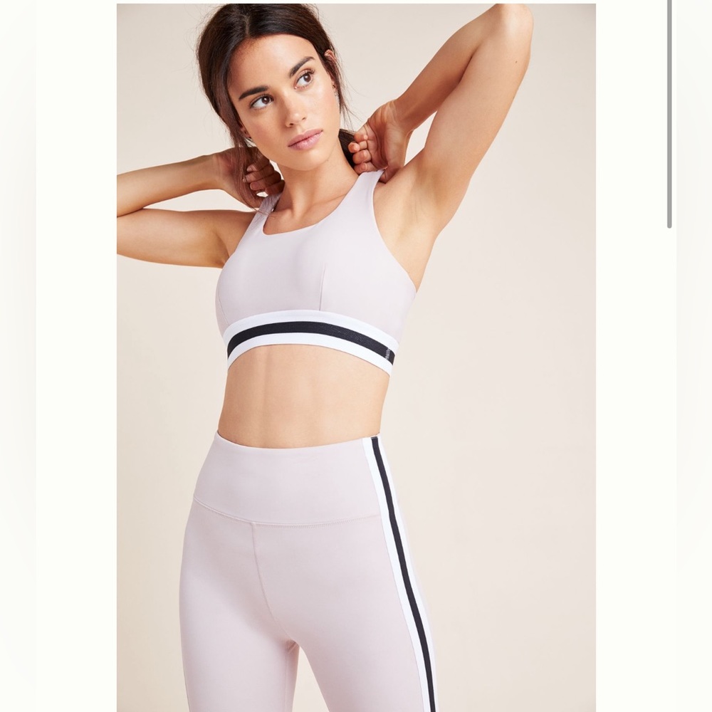 Anthropologie All Fenix Kyle sports bra. Light pink. Never worn